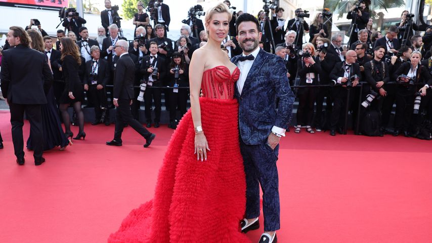 Trotz der Vorwürfe: Verena Kerth und Marc happy in Cannes!