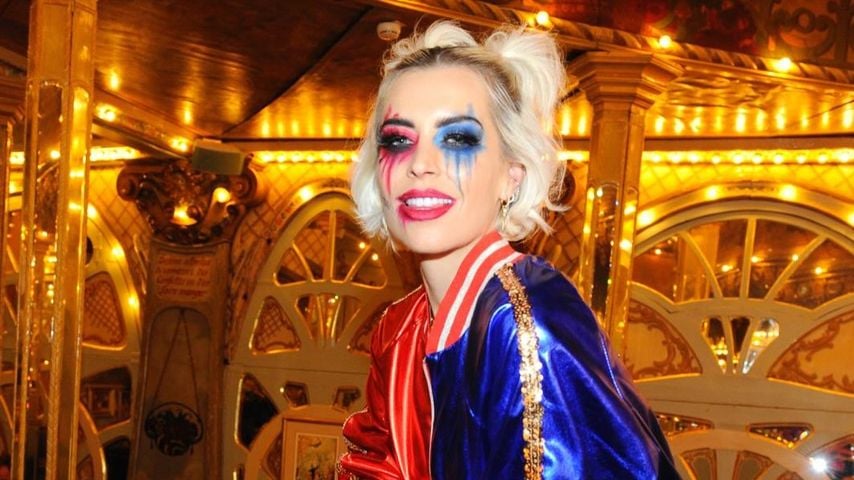 Verena Kerth verkleidet als Harley Quinn