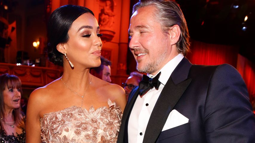 Verona Pooth mit ihrem Mann Franjo auf dem SemperOpernball 2017