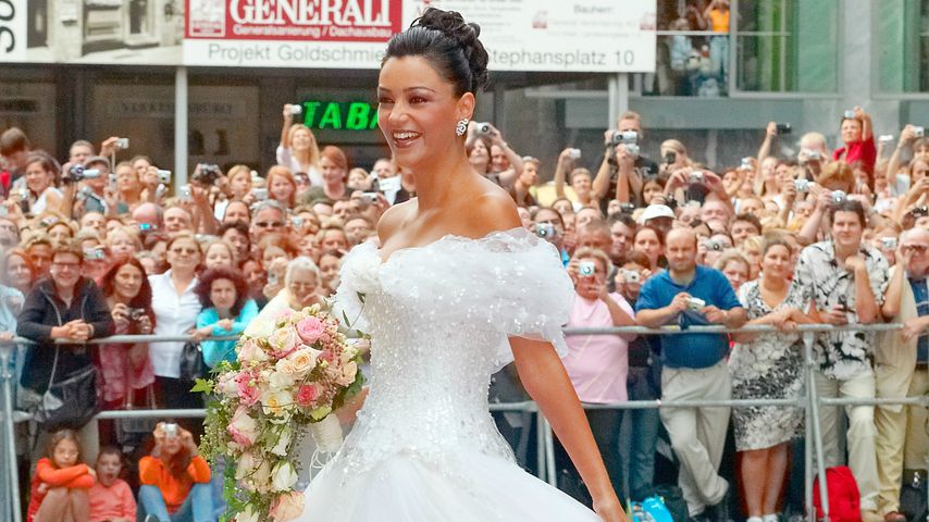 Verona Pooth bei ihrer Hochzeit, September 2005