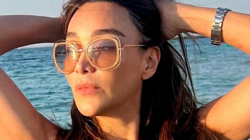 Familie im Gepäck: Verona Pooth hat Deutschland verlassen