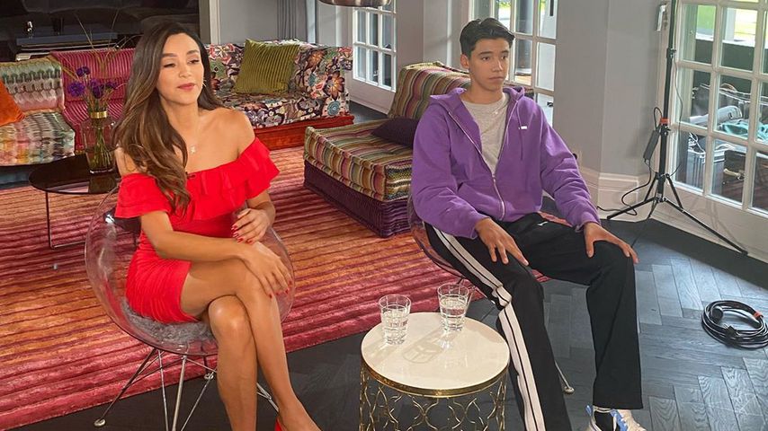 Verona Pooth und Sohn Diego, August 2020