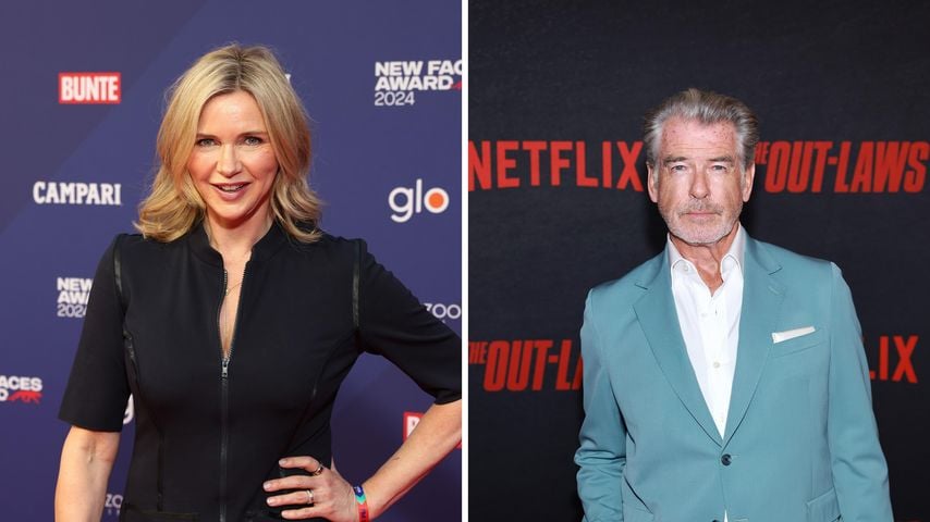 "Familiär": Veronica Ferres schwärmt von Dreh mit Pierce