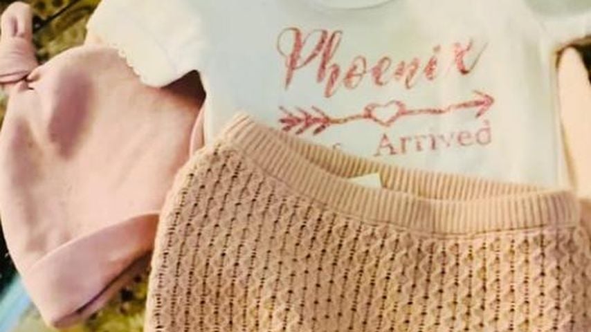 Verschiedene Babyartikel, gepostet von Britney Spears