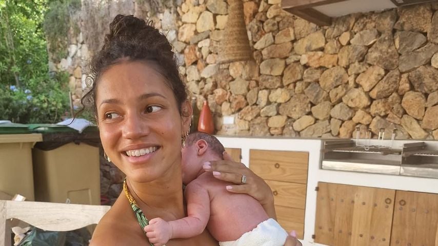 Moderatorin Vick Hope gibt Einblicke in ihren Alltag mit Baby, Oktober 2025.