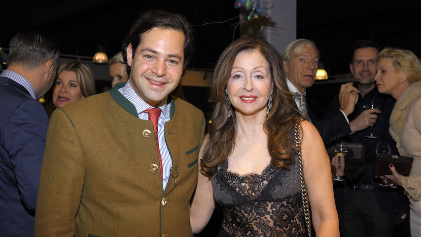 Vicky Leandros und ihr Sohn Leo, 2014