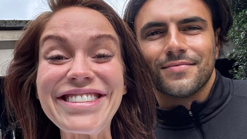 Vicky Pattison mit ihrem Verlobten Ercan