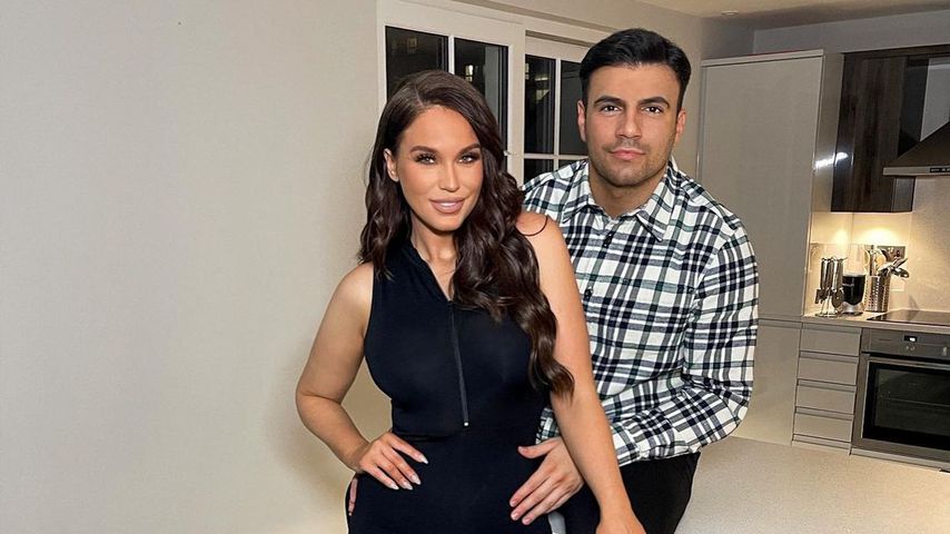 Vicky Pattison mit ihrem Freund