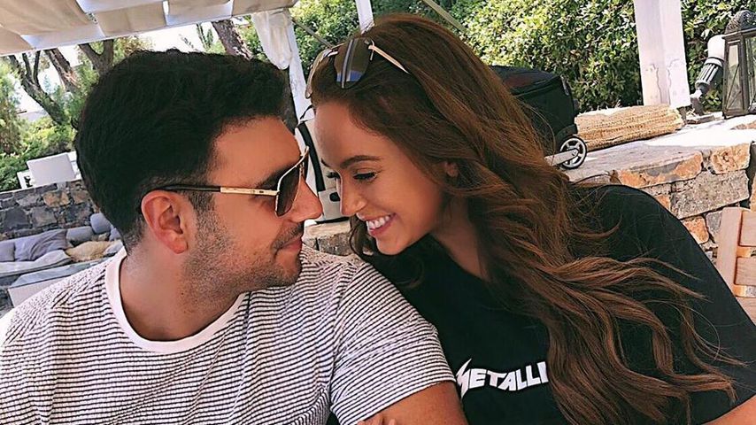 Vicky Pattison mit ihrem Freund Ercan, Oktober 2019