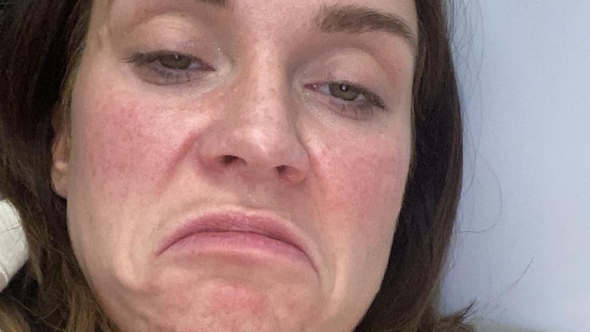 Vicky Pattison verzieht das Gesicht