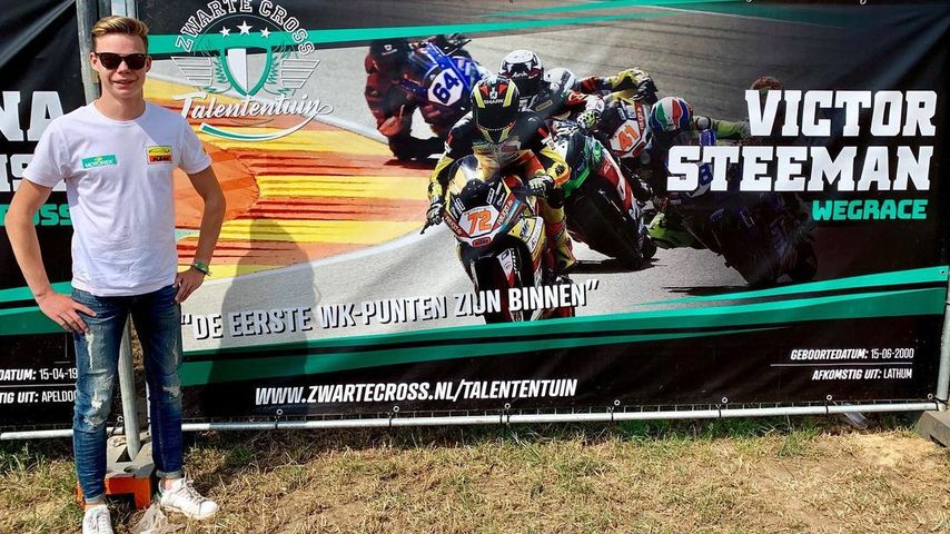 Victor Steeman, Motorrad-Star