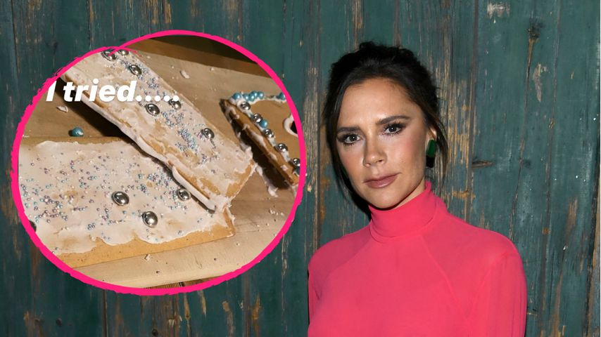 Xmas-Fail: Victoria Beckhams Lebkuchenhaus bricht zusammen