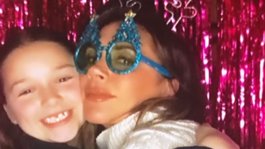 Victoria Beckham mit ihrer Tochter Harper Seven