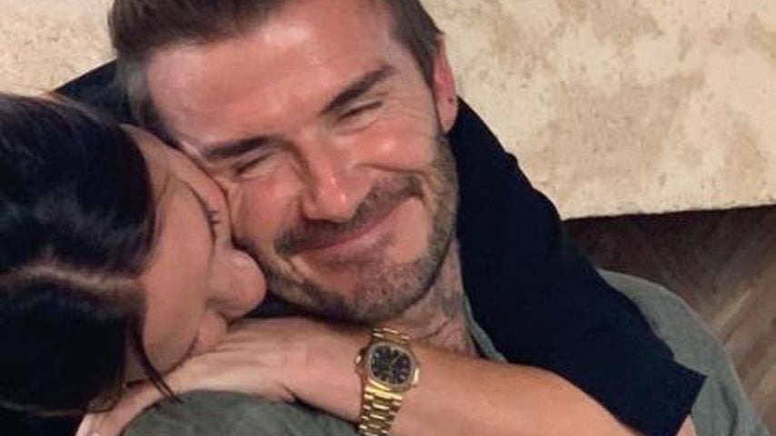 Trotz Familienfehde: Die Beckhams kuscheln auf Mega-Jacht