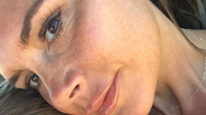 Ungeschminkt: Victoria Beckham zeigt strahlenden Teint