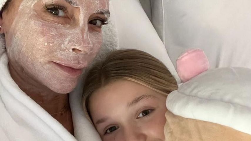 Victoria Beckham und ihre Tochter Harper Seven