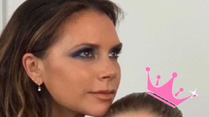 Victoria Beckham mit ihrer Tochter Harper