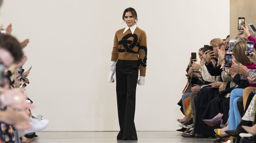 Victoria Beckham bei ihrer Fashionshow in London, 2019
