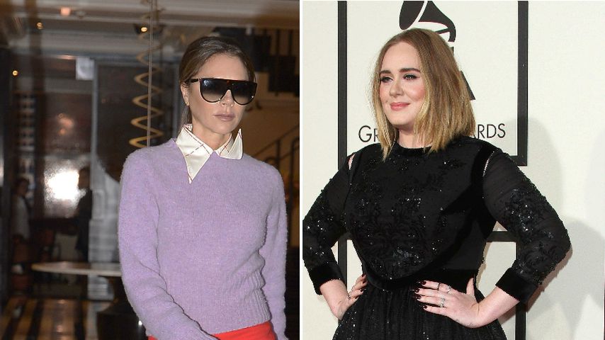 Nach großem Kilo-Verlust: Schickt Vic Beckham Adele Outfits?