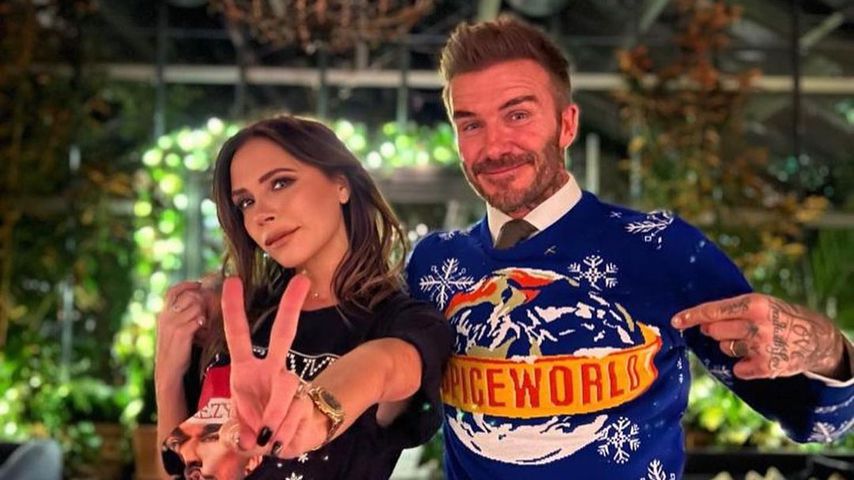 Victoria Beckham und David Beckham, Dezember 2021