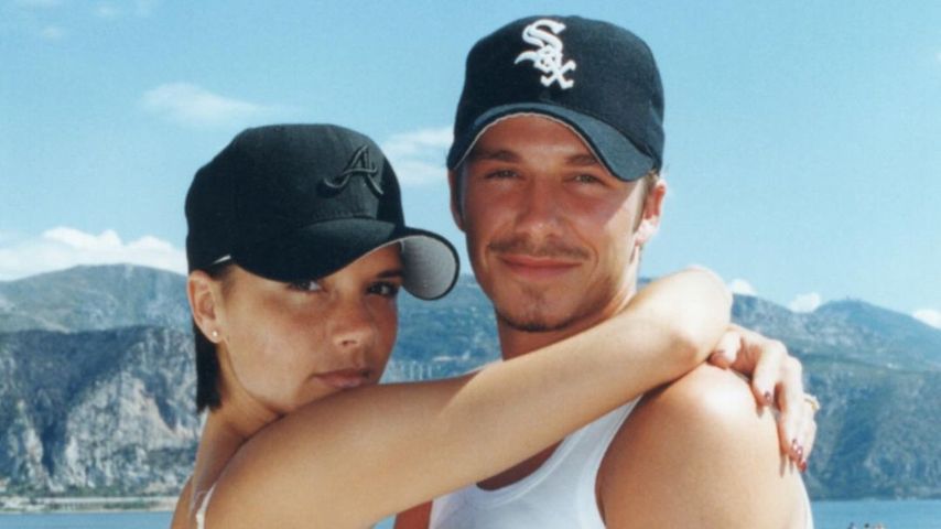 Victoria und David Beckham im Juli 1999