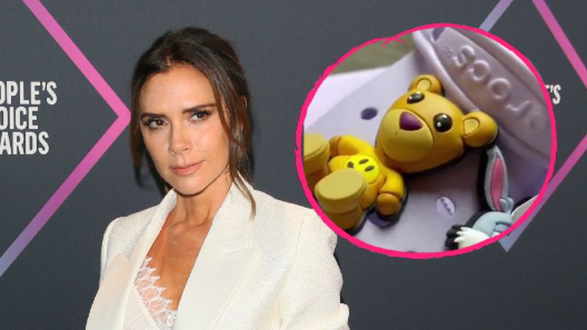 Geschenk von Justin Bieber: Vic Beckham lacht sich schlapp!