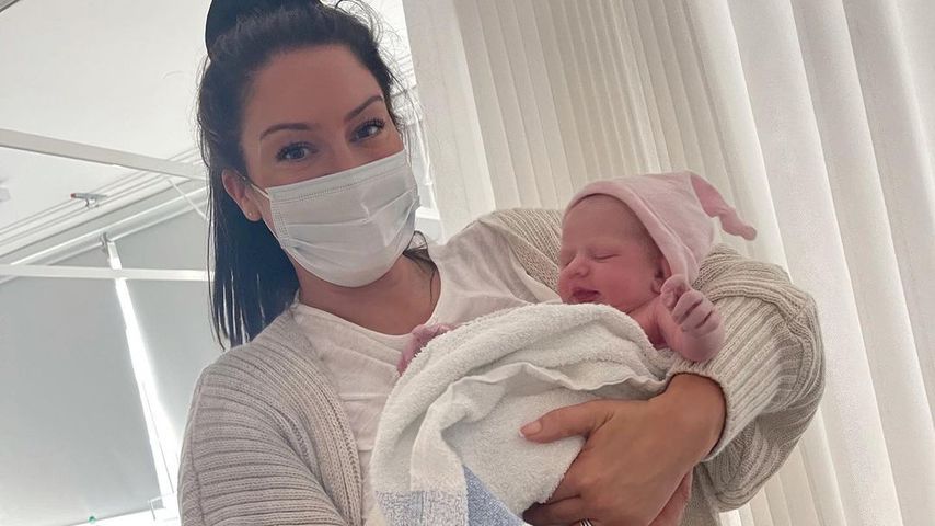 Victoria Cipriani mit ihrer Enkeltochter