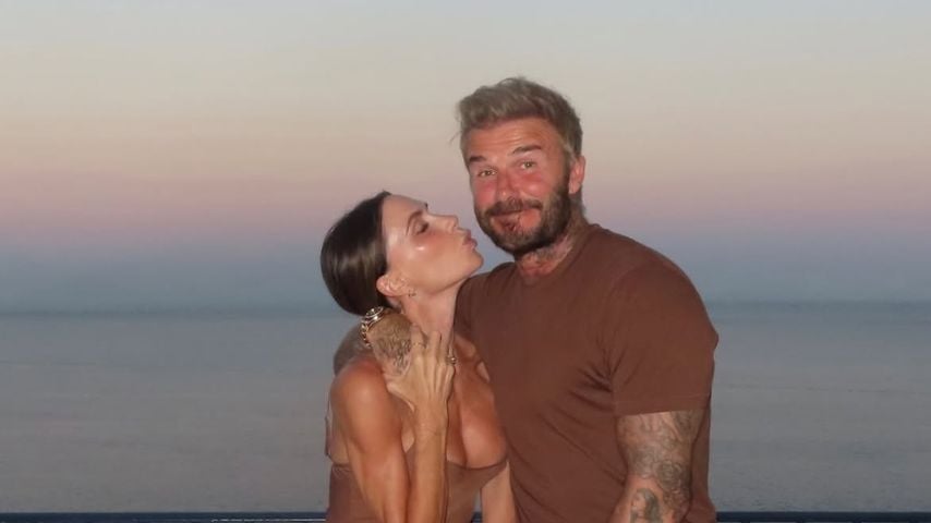 David und Victoria Beckham fliehen vor dem Familienkummer