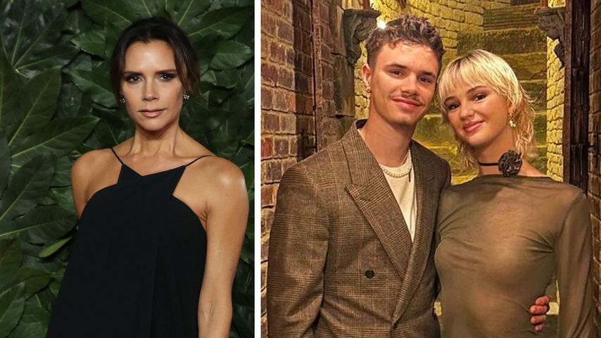Trotz Romeo-Trennung: Victoria Beckham kommentiert Mias Post
