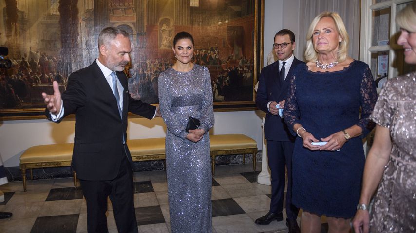 Prinzessin Victoria von Schweden begeistert im Glitzerkleid