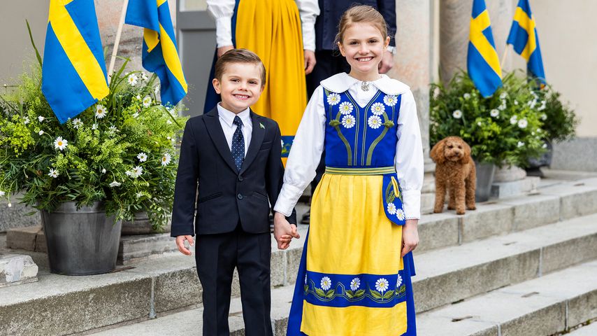 Prinzessin Victoria, Prinz Daniel, Prinz Oscar und Prinzessin Estelle