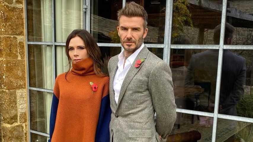 Victoria und David Beckham im November 2020