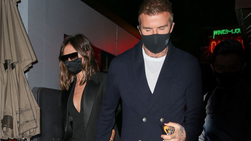 Victoria und David Beckham im Mai 2021