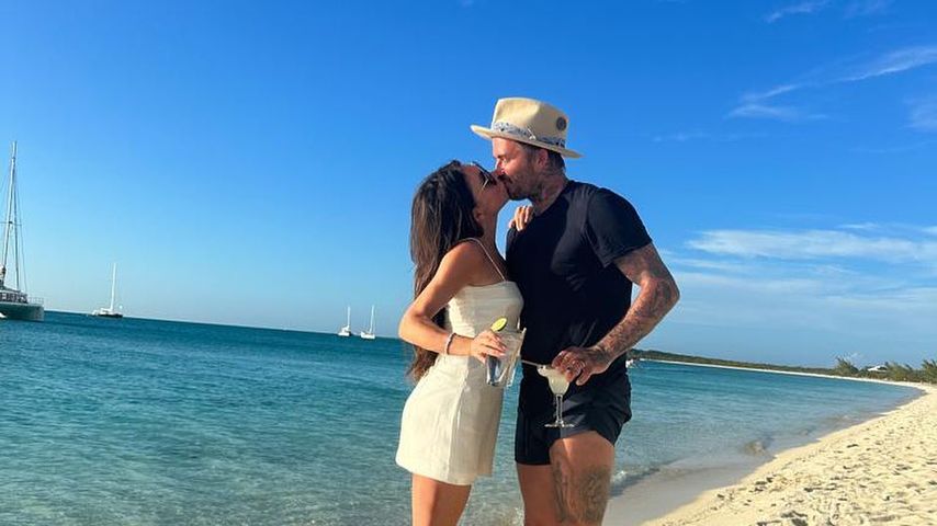 Victoria und David Beckham im April 2023