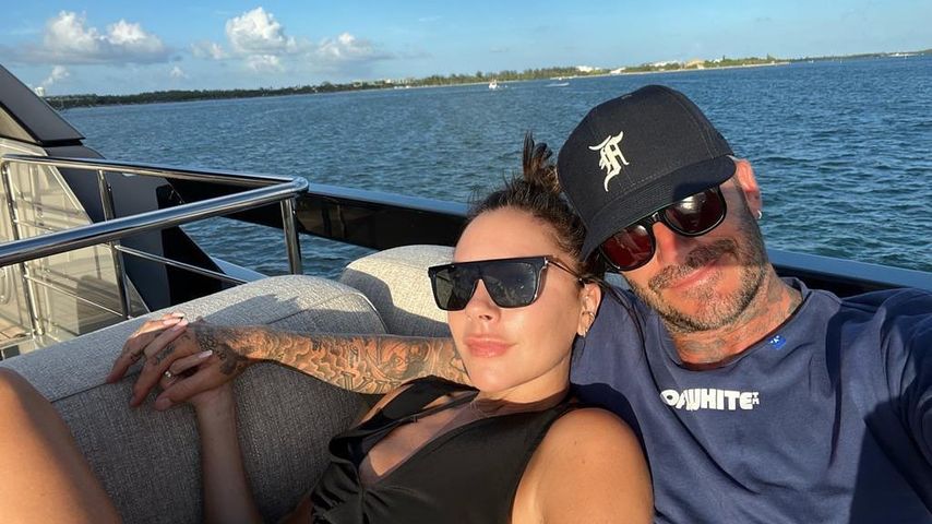 Victoria und David Beckham, August 2022