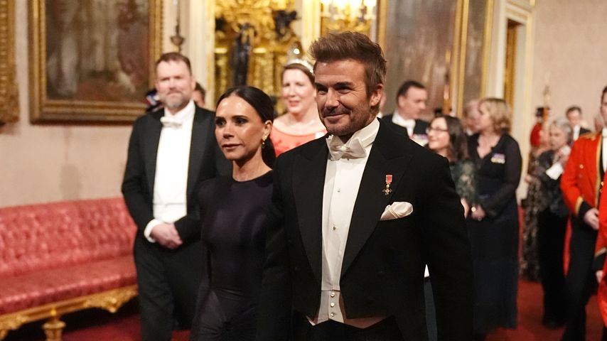 Victoria und David Beckham glänzen bei royalem Staatsbankett