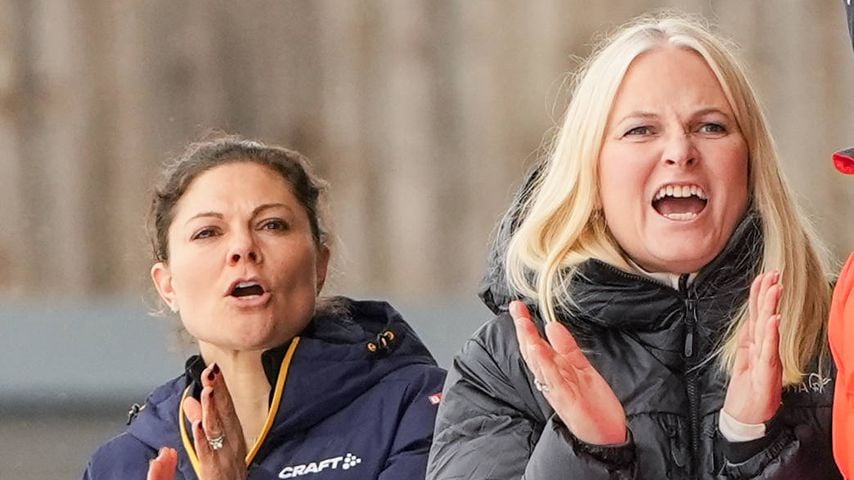 Prinzessin Victoria von Schweden steht Mette-Marit bei