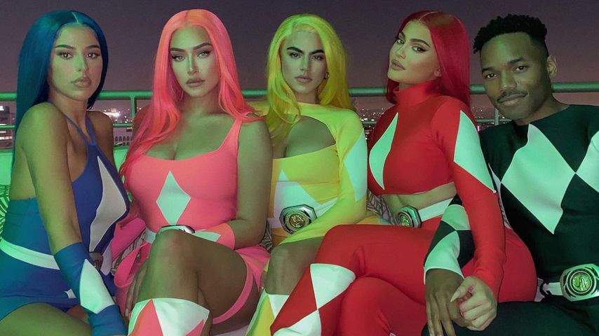 Stark! Kylie Jenner und ihre Freunde im Power-Rangers-Look