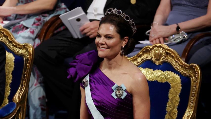 Victoria von Schweden beim Nobelpreis 2023