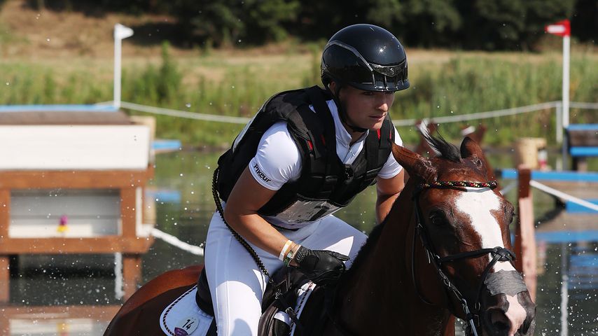 Vielseitigkeitsreiterin Julia Krajewski bei den Olympischen Spielen in Tokio