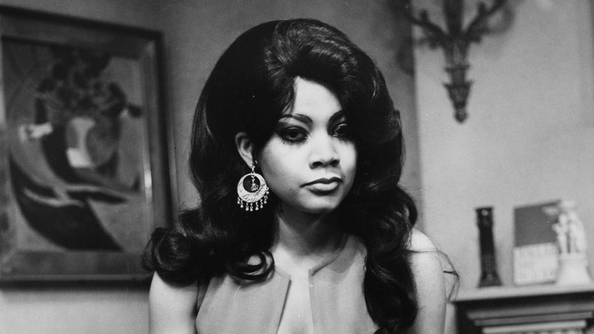 Vikki Richards im April 1971 in London