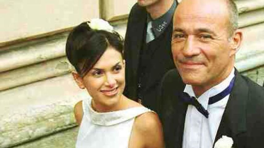 Viktoria und Heiner Lauterbach an ihrem Hochzeitstag