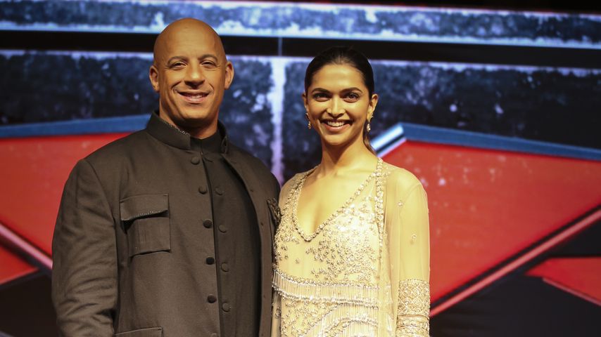 Vin Diesel und Deepika Padukone, Januar 2017