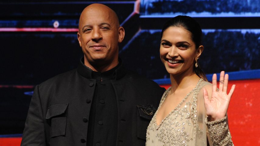 Vin Diesel und Deepika Padukone, Januar 2017