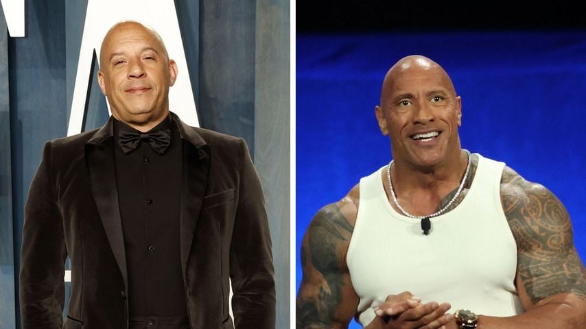 Kein Streit: Vin Diesel versöhnt sich mit Dwayne Johnson