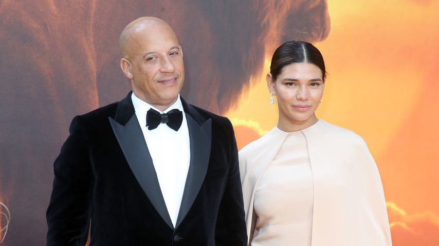 Vin Diesel und Paloma Jiménez bei der "König der Löwen"-Premiere in London