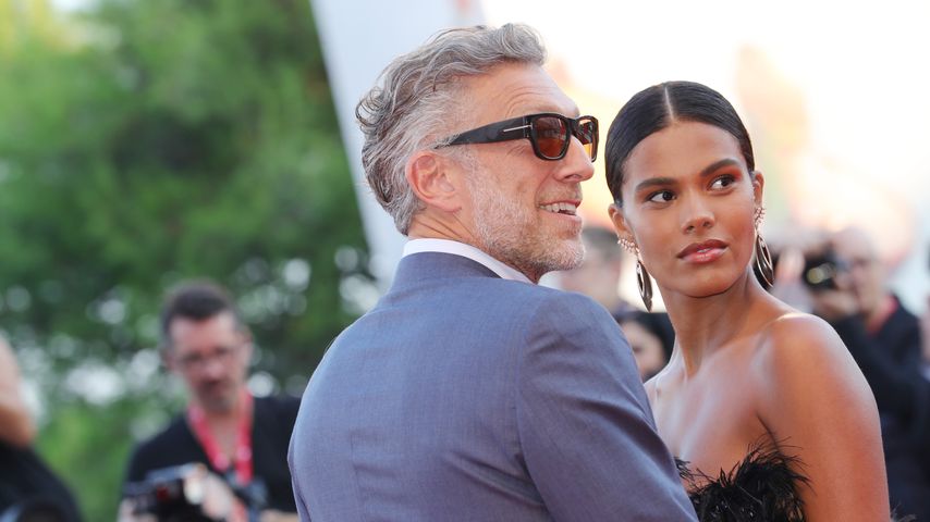 Vincent Cassel und Tina Kunakey im August 2019