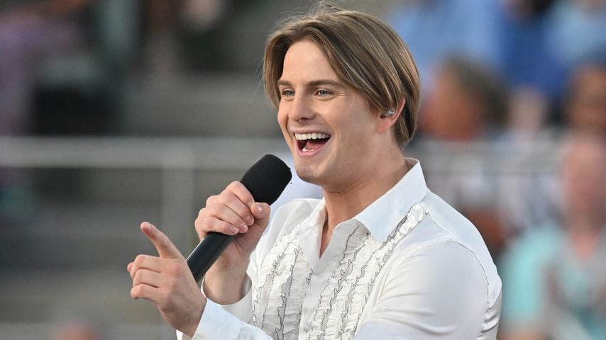 Vincent Gross beim Schlagerboom Open Air in Kitzbühel, 21. Juni 2025