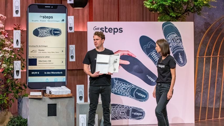 Vincent Hoursch und Annik Wolf von GetSteps