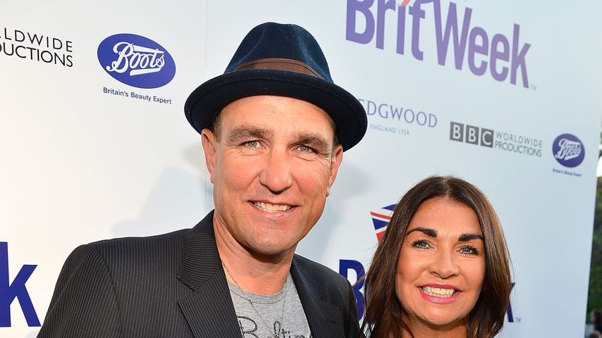 Vinnie Jones und seine Frau Tanya 2013